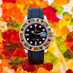 Rolex Yacht-Master 40 116695SATS (2017) - Black dial 40 mm Rose Gold case (2/8)