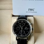 IWC Portofino Chronograph IW391008 (2018) - Black dial 42 mm Steel case (7/7)