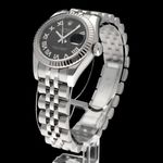 Rolex Lady-Datejust 179174 (2011) - Zwart wijzerplaat 26mm Staal (5/8)