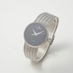 IWC Vintage 3035 (1975) - Zwart wijzerplaat 33mm Staal (4/4)