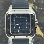 Cartier Santos WSSA0063 (2026) - Blue dial 35 mm Steel case (3/8)