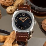 Panerai Special Editions PAM00685 (Onbekend (willekeurig serienummer)) - Zwart wijzerplaat 47mm Staal (1/8)