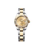 Rolex Lady-Datejust 279173 (2024) - Champagne dial 28 mm Gold/Steel case (1/1)