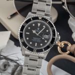 Rolex Submariner Date 168000 (1987) - Zwart wijzerplaat 40mm Staal (3/8)