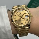 Rolex Day-Date 228238CHAMP ROMAN (2025) - Goud wijzerplaat 40mm Geelgoud (1/10)
