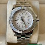 Breitling Colt Automatic A17380 (2006) - White dial 41 mm Steel case (2/7)