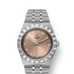 Tudor Royal 28400-0011 (2024) - Roze wijzerplaat 34mm Staal (1/1)