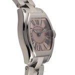 Cartier Roadster W62017V3 (2005) - Pink dial 30 mm Steel case (6/8)