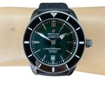 Breitling Superocean Heritage AB2020121L1S1 (2024) - Groen wijzerplaat 46mm Staal (2/8)