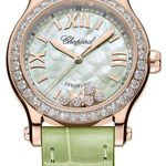 Chopard Happy Sport 274893-5016 (2026) - Parelmoer wijzerplaat 30mm Roségoud (1/1)