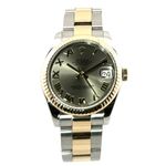 Rolex Lady-Datejust 178273 (2013) - Grey dial 31 mm Gold/Steel case (2/8)