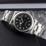 Rolex Explorer 14270 (Unknown (random serial)) - Black dial 36 mm Steel case (2/8)