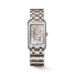 Longines DolceVita L5.512.5.75.7 (2025) - Wit wijzerplaat 23mm Goud/Staal (1/1)