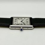 Cartier Tank WSTA0041 (2022) - White dial 34 mm Steel case (6/8)
