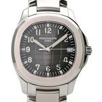 Patek Philippe Aquanaut 5167/1A-001 (2021) - Zwart wijzerplaat 40mm Staal (1/8)