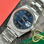 Rolex Datejust 36 16234 (2000) - Blue dial 36 mm Steel case (6/8)