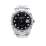 Rolex Datejust 36 126234 (2024) - Black dial 36 mm Steel case (1/7)