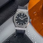 Hublot Classic Fusion 511.NX.1171.LR.1704 (Onbekend (willekeurig serienummer)) - Zwart wijzerplaat 45mm Titanium (1/8)