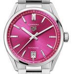 TAG Heuer Carrera Lady WBN2313.BA0001 (2026) - Roze wijzerplaat 36mm Staal (1/1)