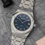 Audemars Piguet Royal Oak 14790ST (Unknown (random serial)) - Blue dial 36 mm Steel case (1/8)