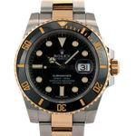 Rolex Submariner Date 116613LN (2020) - Black dial 40 mm Gold/Steel case (1/8)