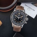 Blancpain Air Command AC01-1130-63A (Onbekend (willekeurig serienummer)) - Zwart wijzerplaat 43mm Staal (1/8)