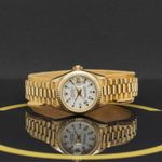 Rolex Lady-Datejust 69178 (1985) - White dial 26 mm Yellow Gold case (4/7)