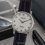Rolex Cellini 5116 (2001) - Wit wijzerplaat 32mm Witgoud (1/8)