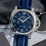 Panerai Luminor Marina PAM01313 (Unknown (random serial)) - Blue dial 44 mm Steel case (3/8)