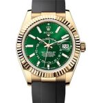 Rolex Sky-Dweller 336238 (2025) - Black dial 42 mm Yellow Gold case (2/6)