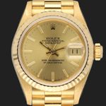 Rolex Lady-Datejust 69178 (1988) - 26 mm Yellow Gold case (2/8)