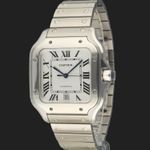 Cartier Santos WSSA0018 (2024) - Silver dial 40 mm Steel case (1/8)