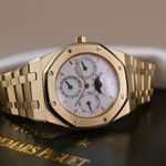 Audemars Piguet Jules Audemars 25919BC.OO.D002CR.02 (1993) - Black dial 39 mm White Gold case (6/8)
