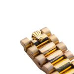 Rolex Lady-Datejust 69178 (1986) - Champagne dial 26 mm Yellow Gold case (7/8)
