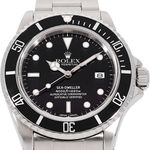 Rolex Sea-Dweller 16660 (Unknown (random serial)) - Black dial 40 mm Steel case (1/5)