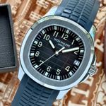 Patek Philippe Aquanaut 5165 (2008) - Black dial 39 mm Steel case (10/16)