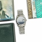 Rolex Datejust 36 16234 (1991) - Blauw wijzerplaat 36mm Staal (8/8)