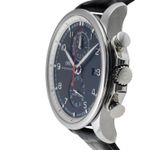 IWC Portuguese Yacht Club Chronograph IW390204 (Unknown (random serial)) - Black dial 45 mm Steel case (6/8)