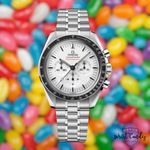 Omega Speedmaster Professional Moonwatch 310.30.42.50.04.001 (2024) - Wit wijzerplaat 42mm Staal (1/8)