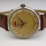 Jaeger-LeCoultre Vintage Unknown (1950) - Champagne wijzerplaat 33mm Staal (2/8)