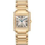 Cartier Tank Française WJTA0040 (2023) - Zilver wijzerplaat Onbekend Geelgoud (1/1)