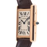 Cartier Tank Louis Cartier WGTA0011 (2025) - Silver dial 34 mm Rose Gold case (4/7)