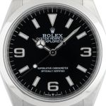 Rolex Explorer 124270 (2021) - Black dial 36 mm Steel case (2/5)