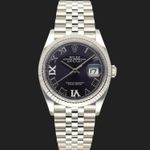 Rolex Datejust 36 126234 (2022) - Groen wijzerplaat 36mm Staal (3/8)