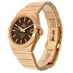 Omega Constellation Men 123.50.38.21.13.001 (2011) - Brown dial 38 mm Red Gold case (5/12)