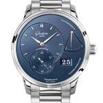 Glashütte Original PanoReserve 1-65-01-26-12-71 (2024) - Blue dial 40 mm Steel case (1/1)