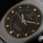 Omega Seamaster 596.0061 (1984) - Black dial 25 mm Steel case (3/8)