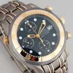 Omega Seamaster Diver 300 M 2296.80.00 (1995) - Blauw wijzerplaat 42mm Titanium (3/8)