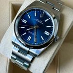 Rolex Oyster Perpetual 41 124300 (2024) - Blue dial 41 mm Steel case (3/7)