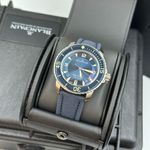 Blancpain Fifty Fathoms 5015-12B40-O52A (2024) - Blue dial 45 mm Titanium case (6/8)